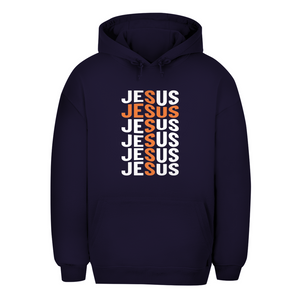Unisex Oversize Hoodie jesus kreuz