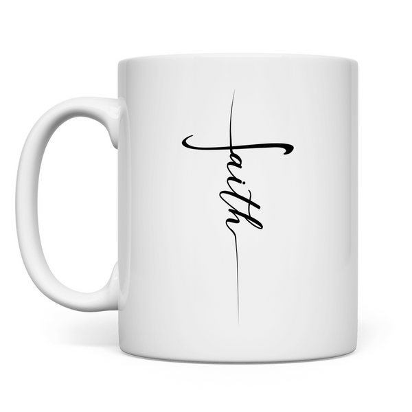 Tasse faith kreuz