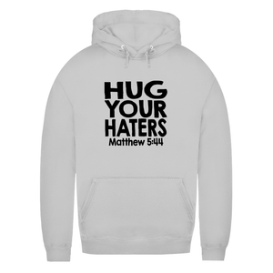 Damen Hoodie hug your haters matthew 5:44