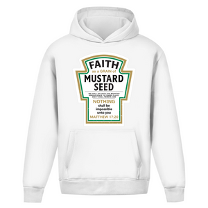 Oversize Hoodie Ohne Kordel nothing shall be impossible matthew 17:20