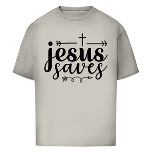 Oversize T-Shirt jesus saves