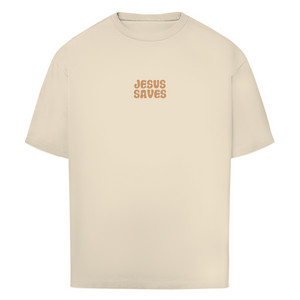 Oversize T-Shirt jesus saves john 3:16-17
