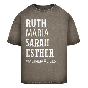 Oversize Washed T-Shirt ruth maria sarah esther