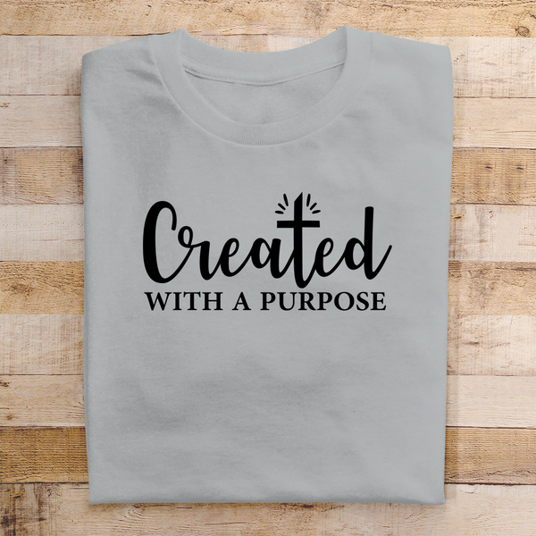 Herren T-Shirt created with a purpose