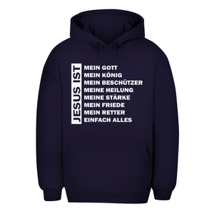 Unisex Oversize Hoodie jesus ist mein gott