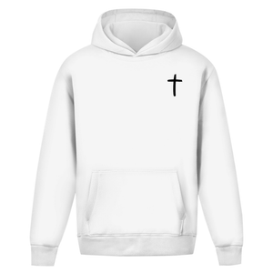 Oversize Hoodie Ohne Kordel jesus loves you