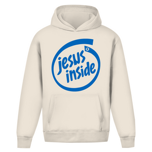 Oversize Hoodie Ohne Kordel jesus inside