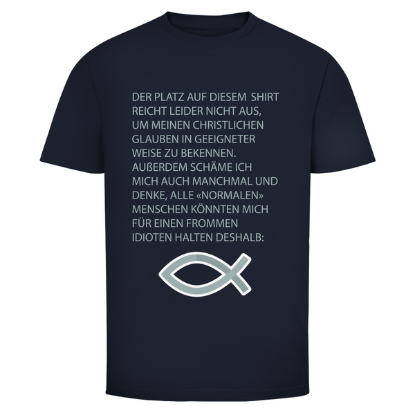 Herren T-Shirt ICHTHYS spruch