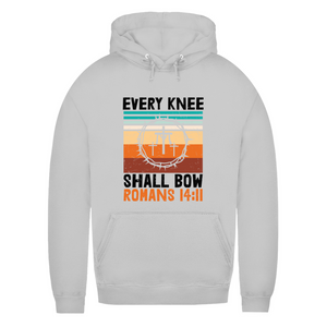 Damen Hoodie every knee shall bow romans 14:11