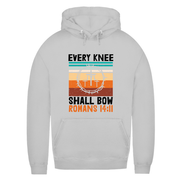 Damen Hoodie every knee shall bow romans 14:11