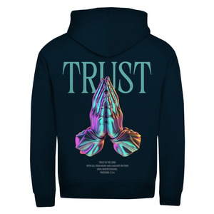 Zipper Hoodie trust in the lord proverbs 3:5-6