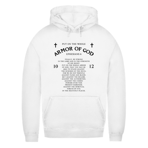Damen Hoodie armor of god ephesians 6