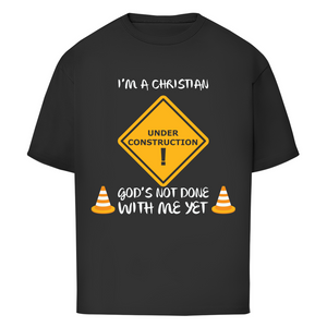 Oversize T-Shirt christian under construction