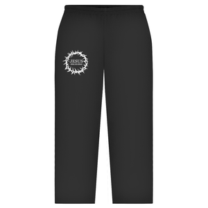 Oversize Sweatpants jesus könig der könige dornenkrone