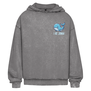 Oversize Washed Hoodie i ate jonah