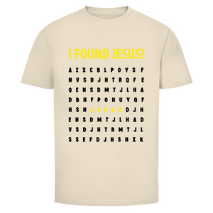 Herren T-Shirt i found jesus