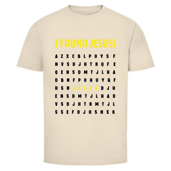 Herren T-Shirt i found jesus