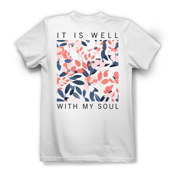 Damen Bio T-Shirt it is well with my soul