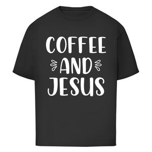 Oversize T-Shirt coffee and jesus