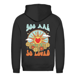 Damen Hoodie you are so loved john 3:16