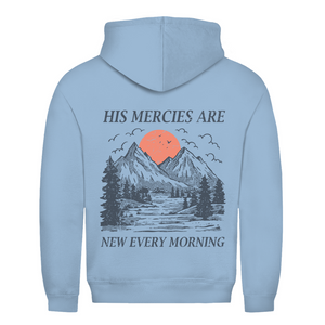 Herren Hoodie his marcies are new every morning