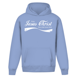 Oversize Hoodie Ohne Kordel enjoy jesus christ