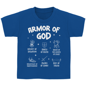 Kinder T-Shirt armor of god