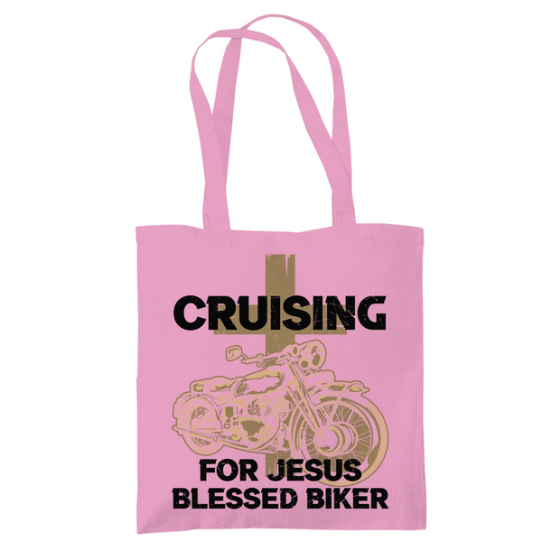 Tragetasche cruising for jesus blessed biker