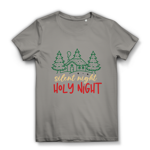 Damen Bio T-Shirt silent night holy night