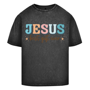 Oversize Washed T-Shirt jesus best gift ever