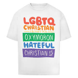 Oversize T-Shirt lgbtq christian