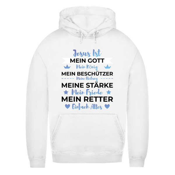 Damen Hoodie jesus ist mein gott