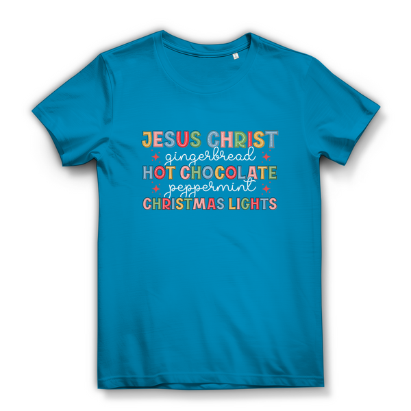 Damen  Bio T-Shirt jesus christ gingerbread