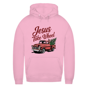 Damen Hoodie jesus take wheel