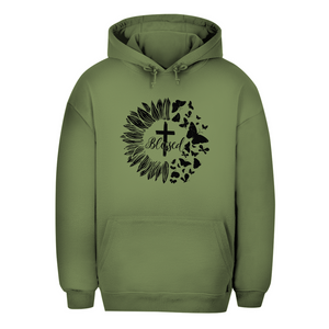 Unisex Oversize Hoodie blessed