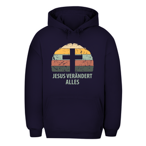 Unisex Oversize Hoodie jesus verändert alles