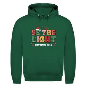 Herren Hoodie be the light matthew 5:14