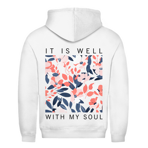 Herren Hoodie it is well with my soul