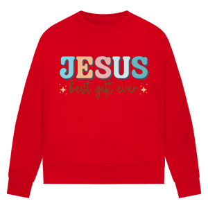Damen Premium Bio Sweatshirt jesus best gift ever
