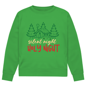 Herren Premium Bio Sweatshirt silent night holy night