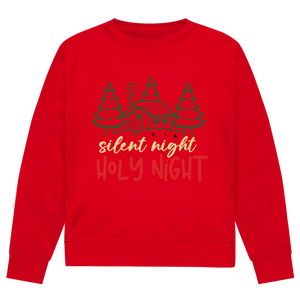 Herren Premium Bio Sweatshirt silent night holy night
