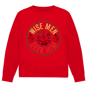 Herren Premium Bio Sweatshirt wise men seek him