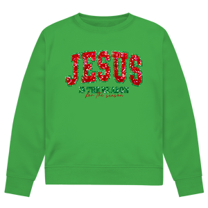 Herren Premium Bio Sweatshirt jesus is the reason for the season