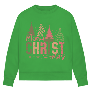 Damen Premium Bio Sweatshirt merry christmas