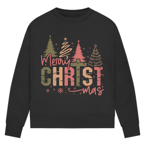 Damen Premium Bio Sweatshirt merry christmas