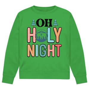 Herren Premium Bio Sweatshirt oh holy night