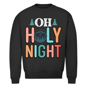 Herren Premium Bio Sweatshirt oh holy night