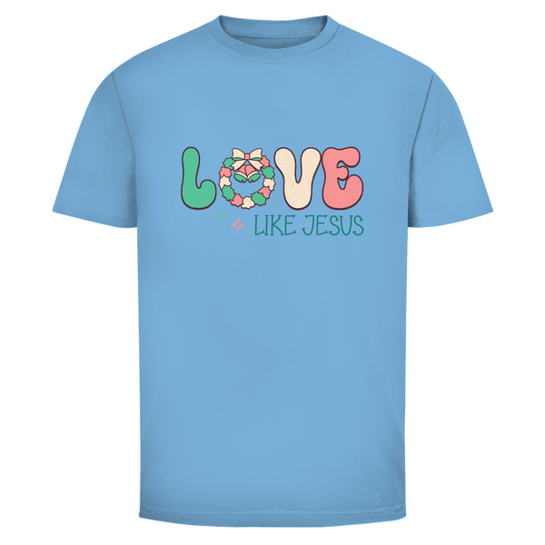 Herren T-Shirt love like jesus