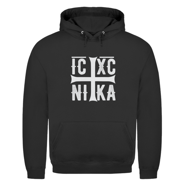 Herren Hoodie ICXC NIKA orthodox griechisch