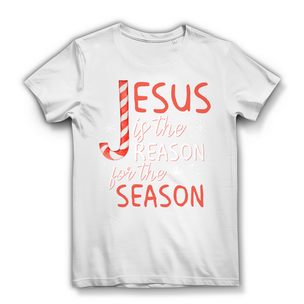 Damen Bio T-Shirt jesus is the reason for the season